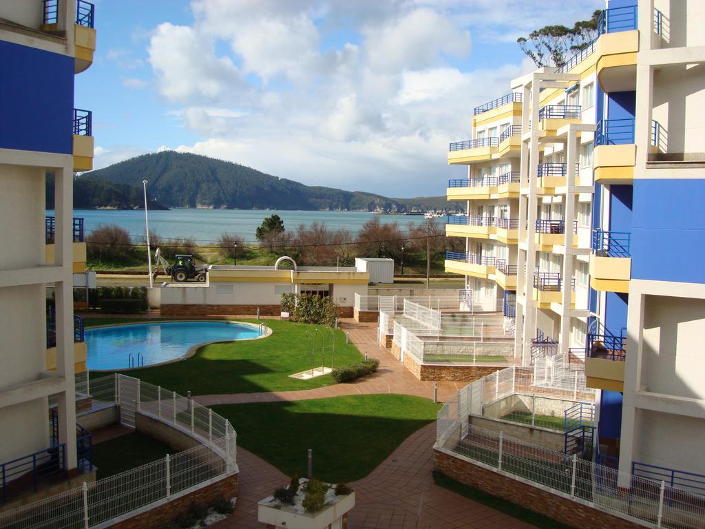 Apartamento Piscina Playa Cedeira Buitenkant foto
